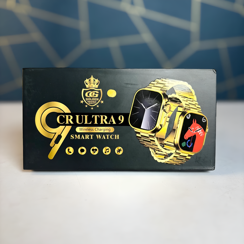 Cr Ultra 09 Smartwatch – Wireless Charging, Heart Rate & Sleep Tracker, Long Battery Life
