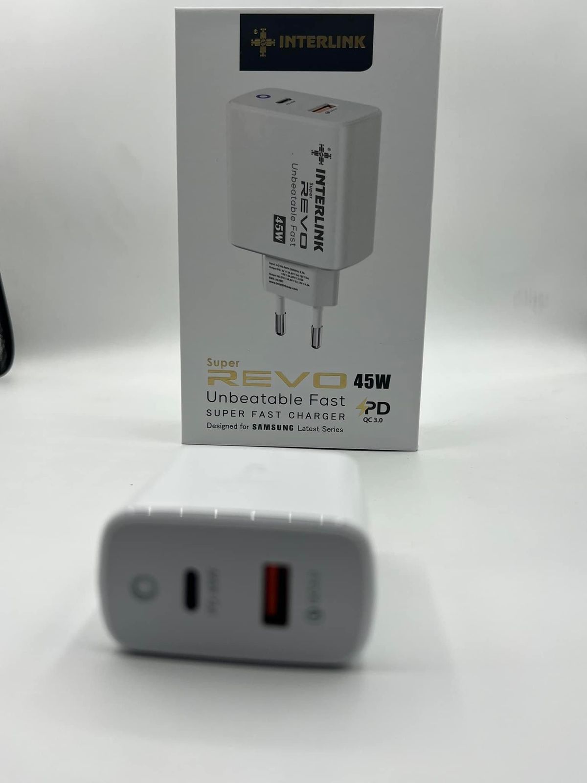 Interlink 45w fast charger-super Revo Unbeatable Fast -Super Fast Charger